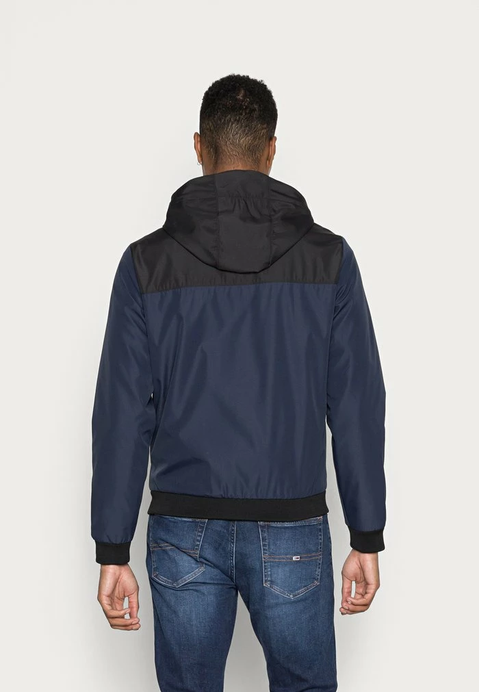 Jack & Jones HOOD NOOS - Summer Jacket - Navy Blazer 3 Jack & Jones HOOD NOOS - Summer Jacket - Navy Blazer - Image 3