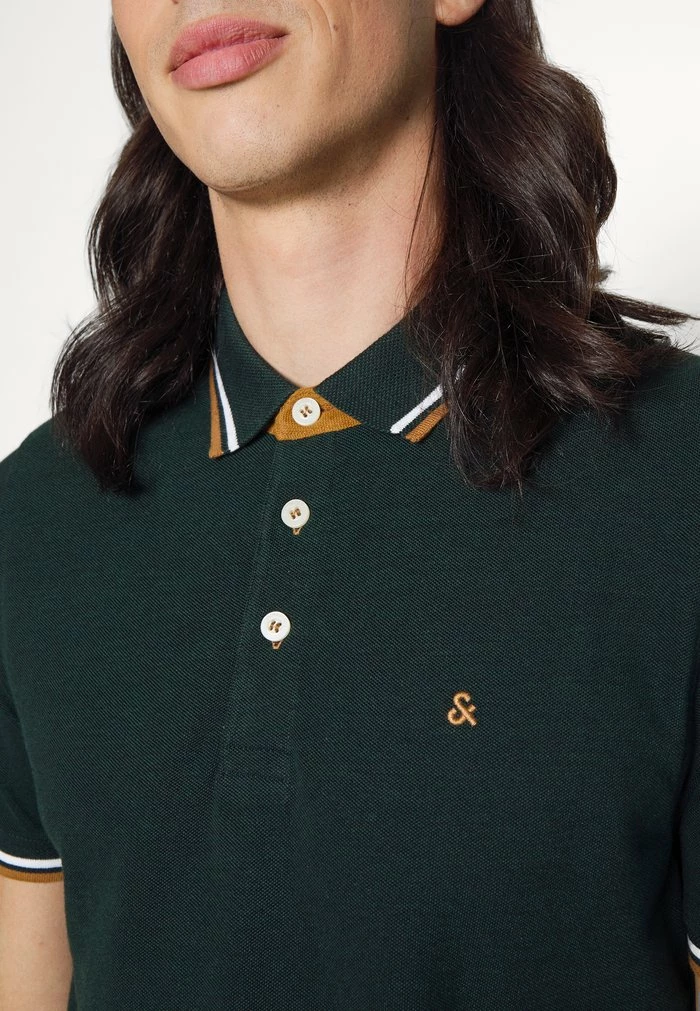 Jack & Jones JJEPAULOS - Polo Shirt - Pine Grove 5 Jack & Jones JJEPAULOS - Polo Shirt - Pine Grove - Image 5