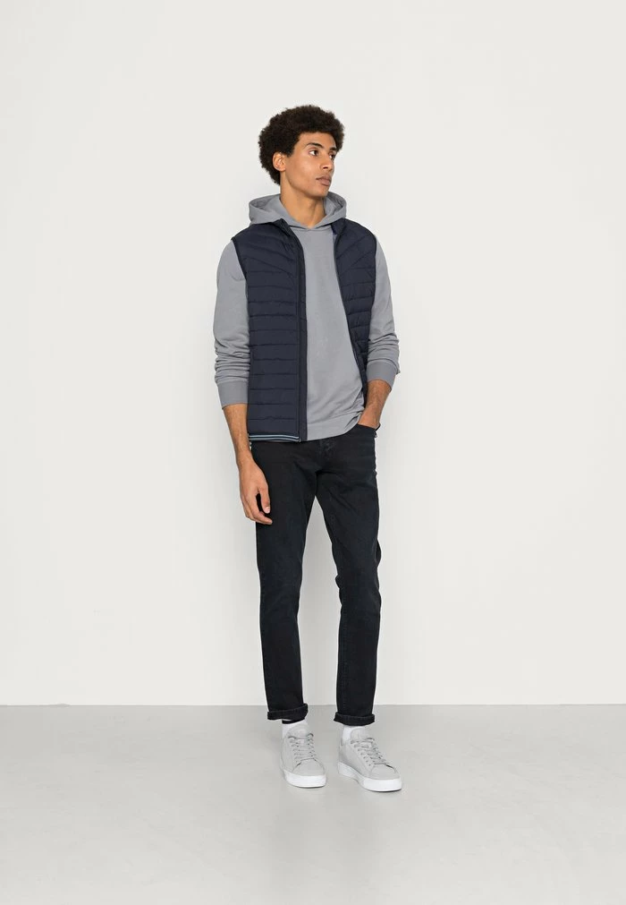 Jack & Jones SLIM FIT - Slim Fit Jeans - Black Denim 2 Jack & Jones SLIM FIT - Slim Fit Jeans - Black Denim - Image 2
