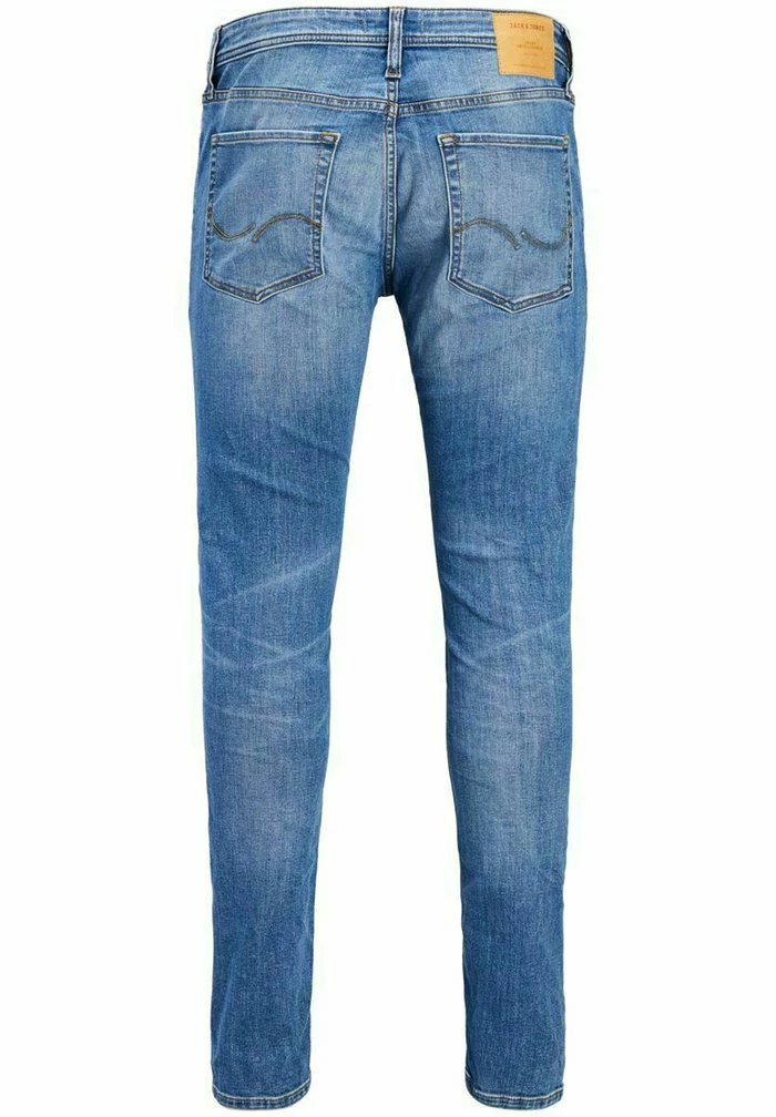 Jack & Jones Straight Leg Jeans - Blue Denim 6 Jack & Jones Straight Leg Jeans - Blue Denim - Image 6