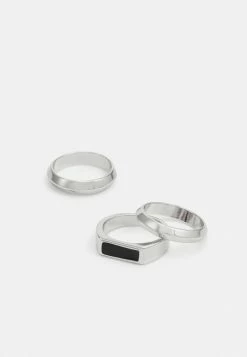Jack & Jones JACJESI 3 PACK - Ring - Silver-coloured -Jack & Jones Shop 1eb5021dcc3d4258b06bfd8cac2af01c