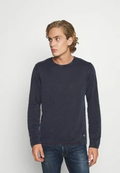 Jack & Jones JJELEO CREW NECK - Jumper - Navy Blazer