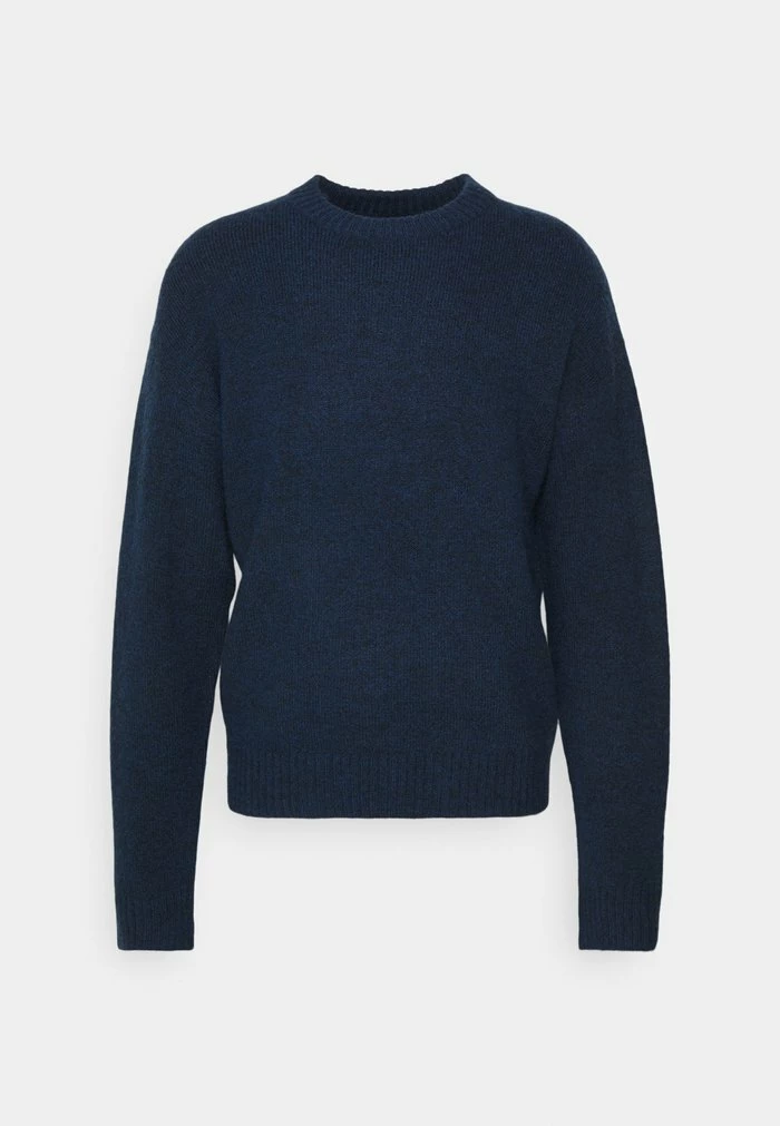 Jack & Jones JOROLLIE CREW NECK - Jumper - Navy Blazer Melange 5 Jack & Jones JOROLLIE CREW NECK - Jumper - Navy Blazer Melange - Image 5