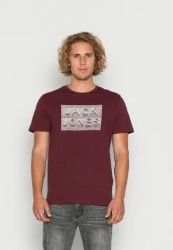Jack & Jones JJFOAM TEE CREW NECK - Print T-shirt - Port Royale