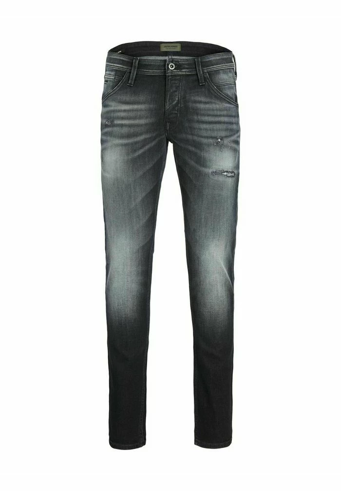 Jack & Jones Slim Fit Jeans - Blue Denim 6 Jack & Jones Slim Fit Jeans - Blue Denim - Image 6