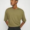 Jack & Jones JORBRINK TEE CREW NECK - Basic T-shirt - Martini Olive