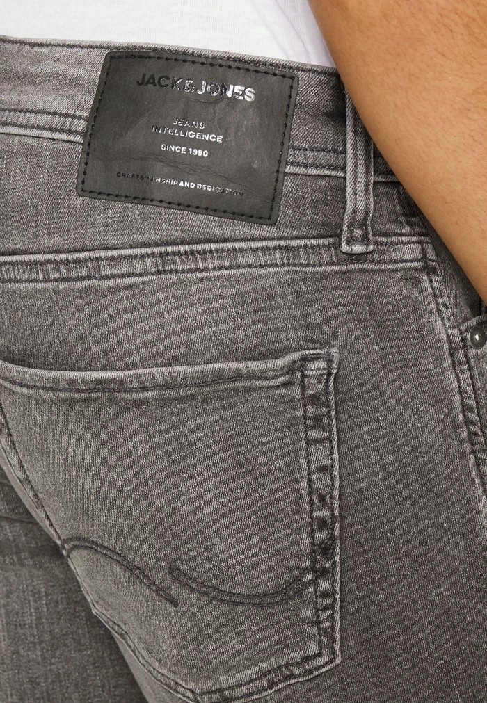 Jack & Jones JJIWHGLENN JJORIGINAL - Straight Leg Jeans - Grey Denim 6 Jack & Jones JJIWHGLENN JJORIGINAL - Straight Leg Jeans - Grey Denim - Image 6