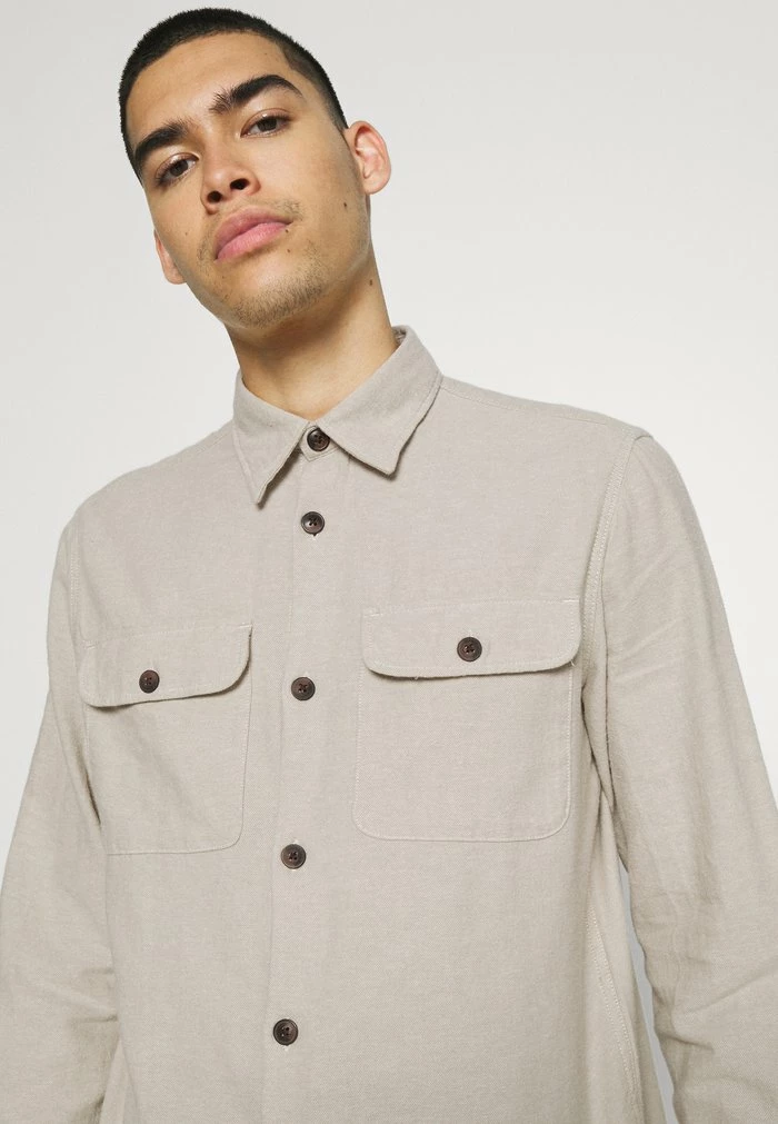 Jack & Jones JORDARREN JAXON LS STS - Shirt - Crockery 4 Jack & Jones JORDARREN JAXON LS STS - Shirt - Crockery - Image 4