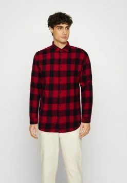 Jack & Jones JJPLAIN AUTUMN - Shirt - Brick Red