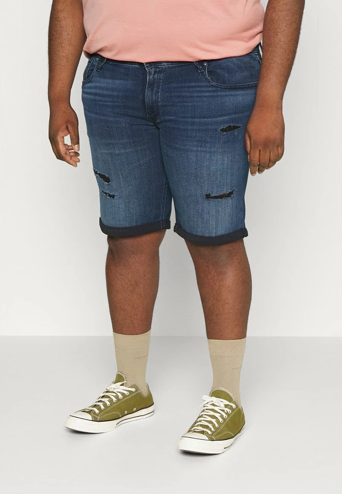 Jack & Jones RICK ORIGINAL - Denim Shorts - Blue Denim 1 Jack & Jones RICK ORIGINAL - Denim Shorts - Blue Denim