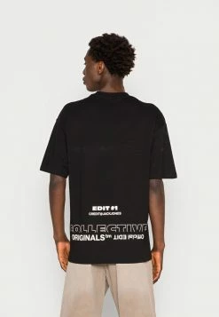 Jack & Jones JORTYPEBACK TEE CREW NECK UNISEX - Print T-shirt - Black