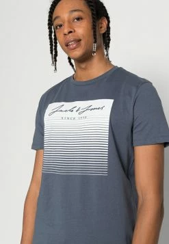 Jack & Jones JJSTOKE TEE - Print T-shirt - Grisaille 9 Jack & Jones JJSTOKE TEE - Print T-shirt - Grisaille -Jack & Jones Shop 24a6e0fdc288404fbd52b42a0e5e8bf7