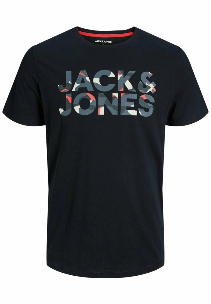 Jack & Jones Print T-shirt - Black 7 Jack & Jones Print T-shirt - Black - Image 7