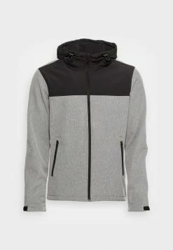 Jack & Jones JJEMARVIN HOOD - Outdoor Jacket - Grey Melange -Jack & Jones Shop 255eb9bd3a454297bbc39fa1def3f11c