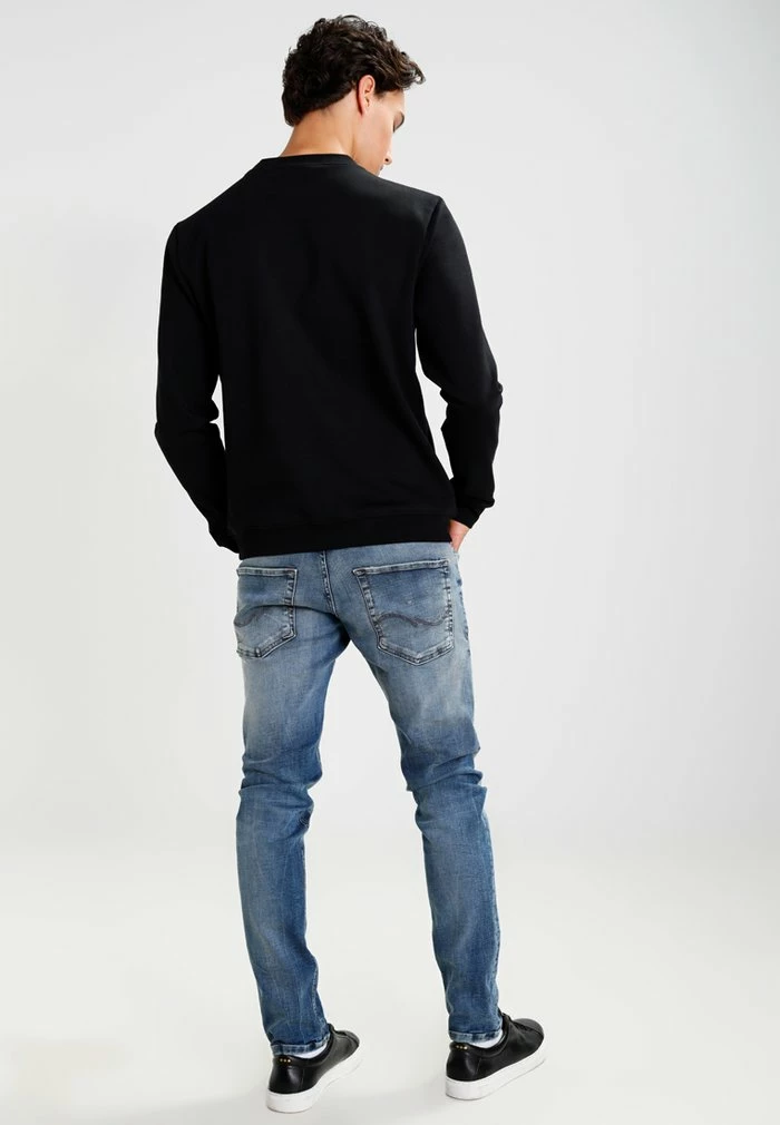 Jack & Jones JJIGLENN JJORIGINAL JOS - Slim Fit Jeans - Blue Denim 3 Jack & Jones JJIGLENN JJORIGINAL JOS - Slim Fit Jeans - Blue Denim - Image 3
