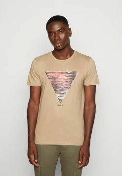 Jack & Jones JCOTOM TEE CREWNECK UNISEX - Print T-shirt - Dune