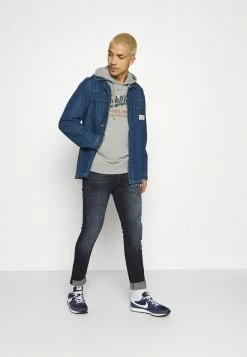 Alternative view of Jack & Jones JJILIAM JJORIGINAL - Slim Fit Jeans - Black Denim