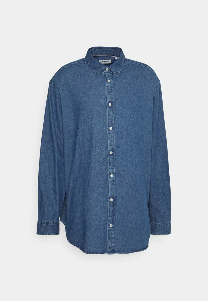 Jack & Jones JJPLAIN KANSAS SHIRT - Shirt - Medium Blue 5 Jack & Jones JJPLAIN KANSAS SHIRT - Shirt - Medium Blue - Image 5