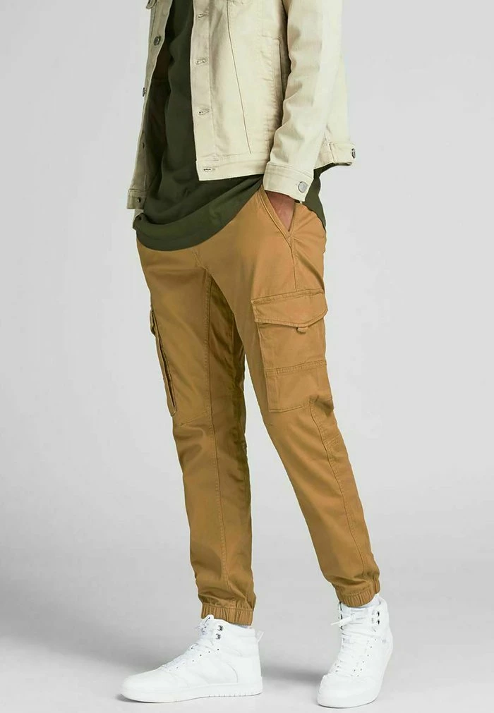 Jack & Jones PAUL - Cargo Trousers - Rubber 1 Jack & Jones PAUL - Cargo Trousers - Rubber