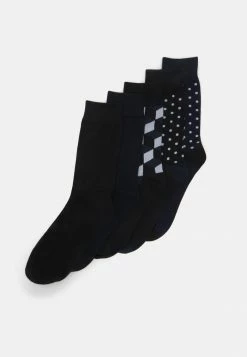 Jack & Jones JACTOMMY 5 PACK - Socks - Black