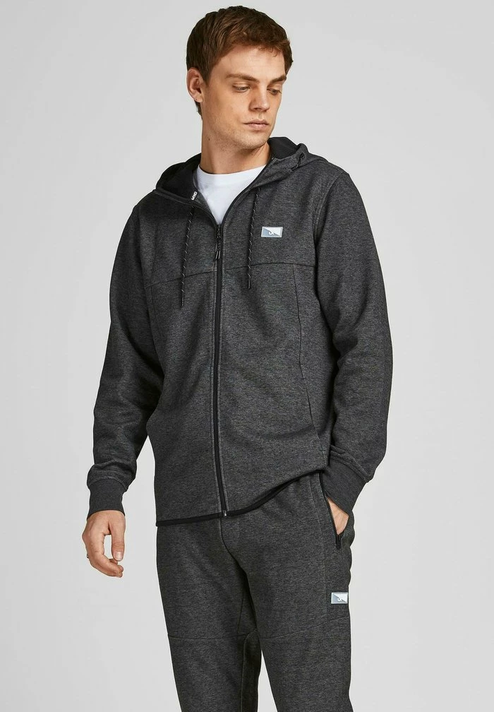 Jack & Jones JCOAIR NOOS - Zip-up Sweatshirt - Grey 1 Jack & Jones JCOAIR NOOS - Zip-up Sweatshirt - Grey