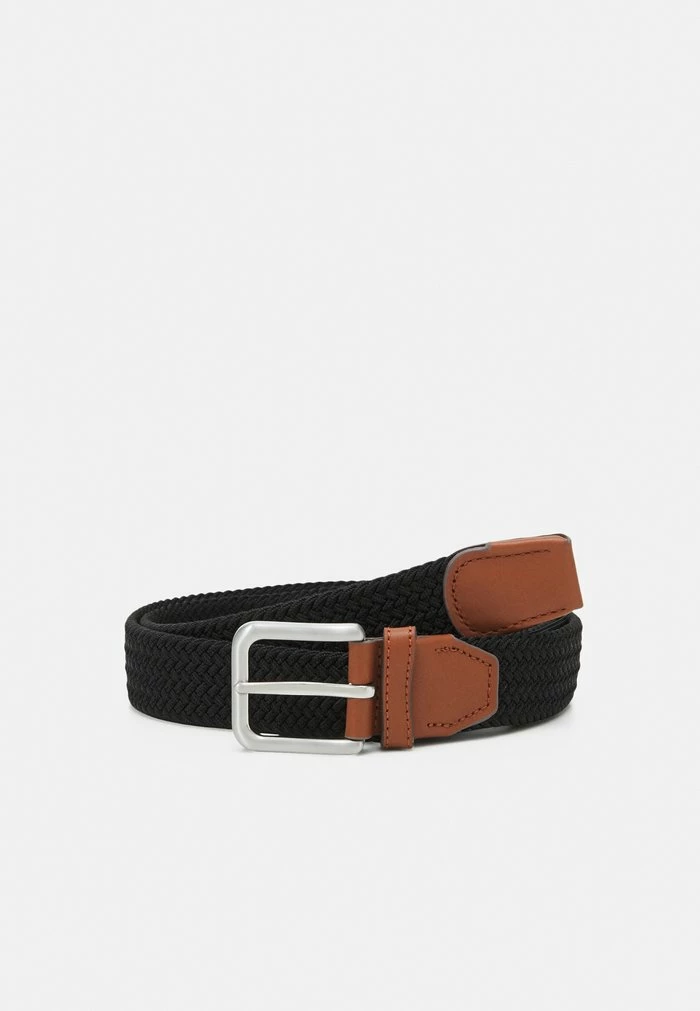 Jack & Jones JACSPRING BELT - Braided Belt - Anthracite 1 Jack & Jones JACSPRING BELT - Braided Belt - Anthracite