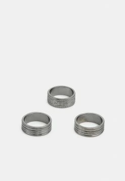 Jack & Jones JACTARANTO 3 PACK UNISEX - Ring - Black