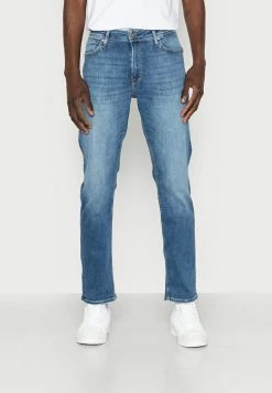 Jack & Jones JJICLARK JJORIGINAL JOS - Straight Leg Jeans - Blue Denim