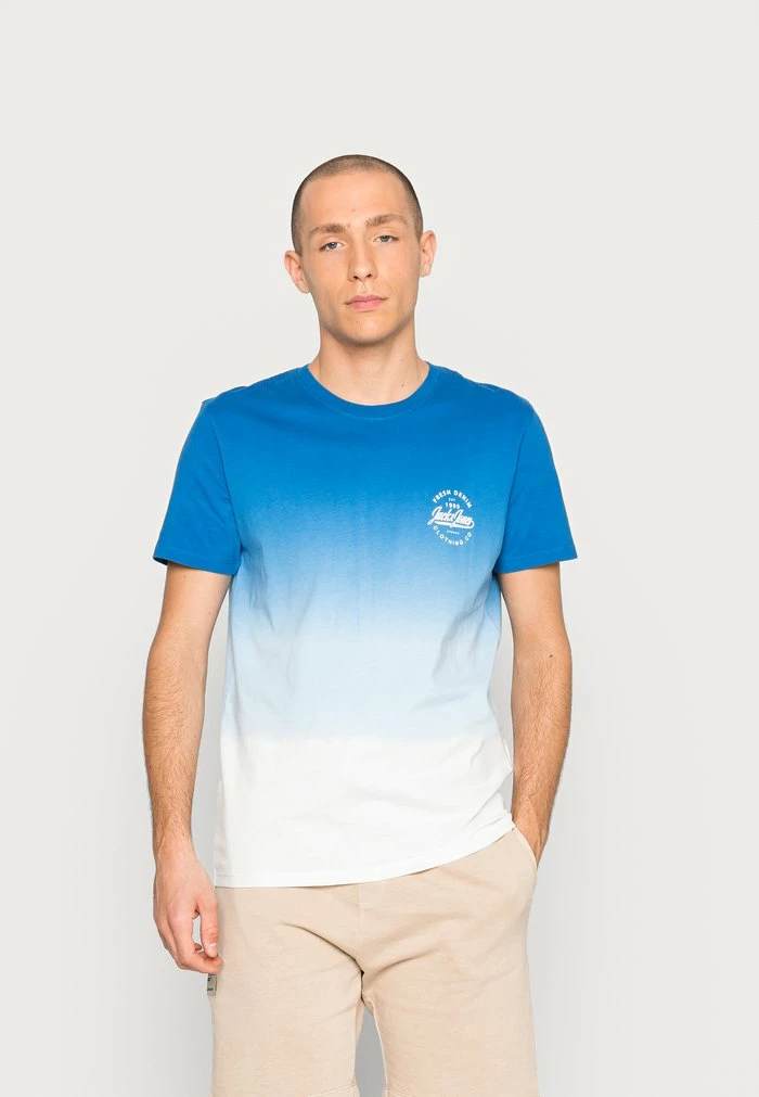 Jack & Jones JJTARIF TEE - Print T-shirt - Classic Blue 1 Jack & Jones JJTARIF TEE - Print T-shirt - Classic Blue
