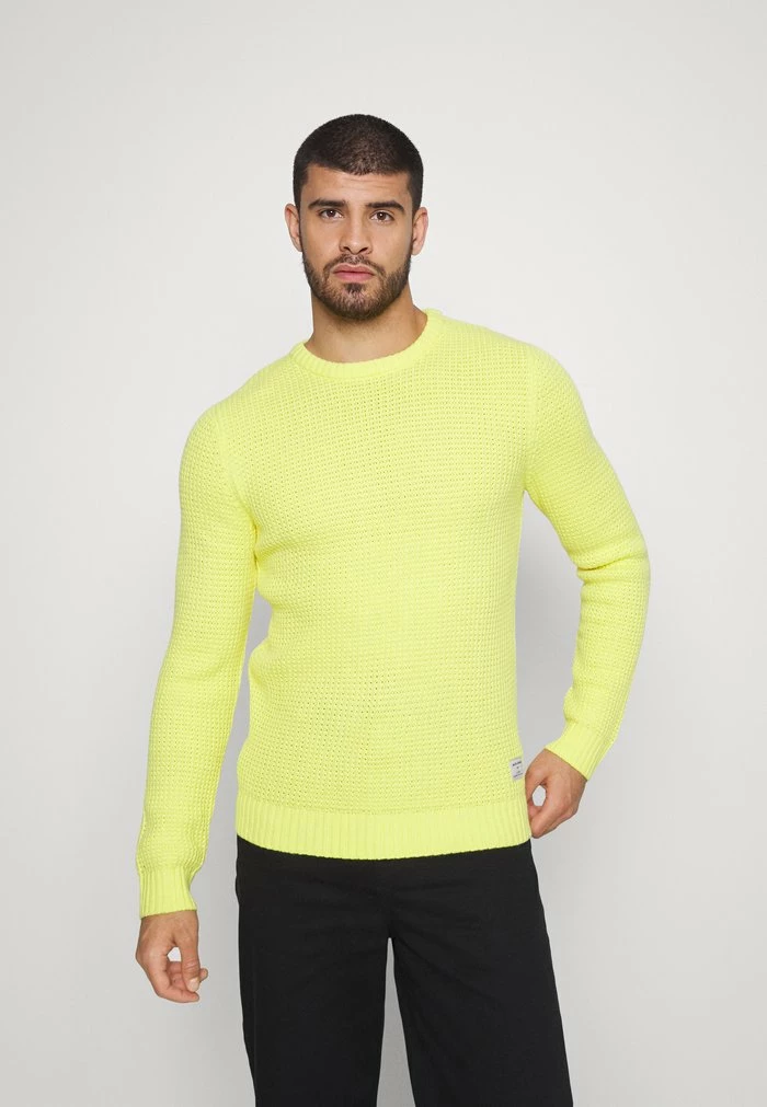 Jack & Jones JCODALTON CREW NECK - Jumper - Celandine 1 Jack & Jones JCODALTON CREW NECK - Jumper - Celandine