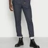 Jack & Jones JJIACE JJDYLAN NAVY SOLID - Trousers - Navy Blaze