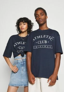 Jack & Jones JORTOBIAS TEE CREW NECK FRONT BIG UNISEX - Print T-shirt - Spellbound