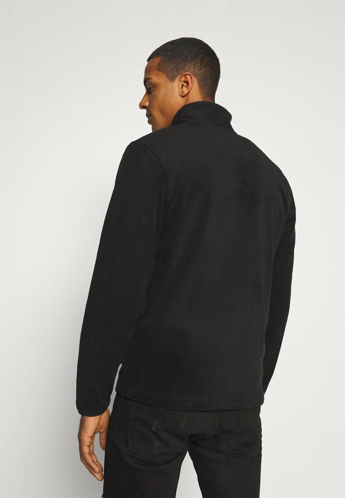 Jack & Jones JCOMICK HALF ZIP - Fleece Jumper - Black 3 Jack & Jones JCOMICK HALF ZIP - Fleece Jumper - Black - Image 3