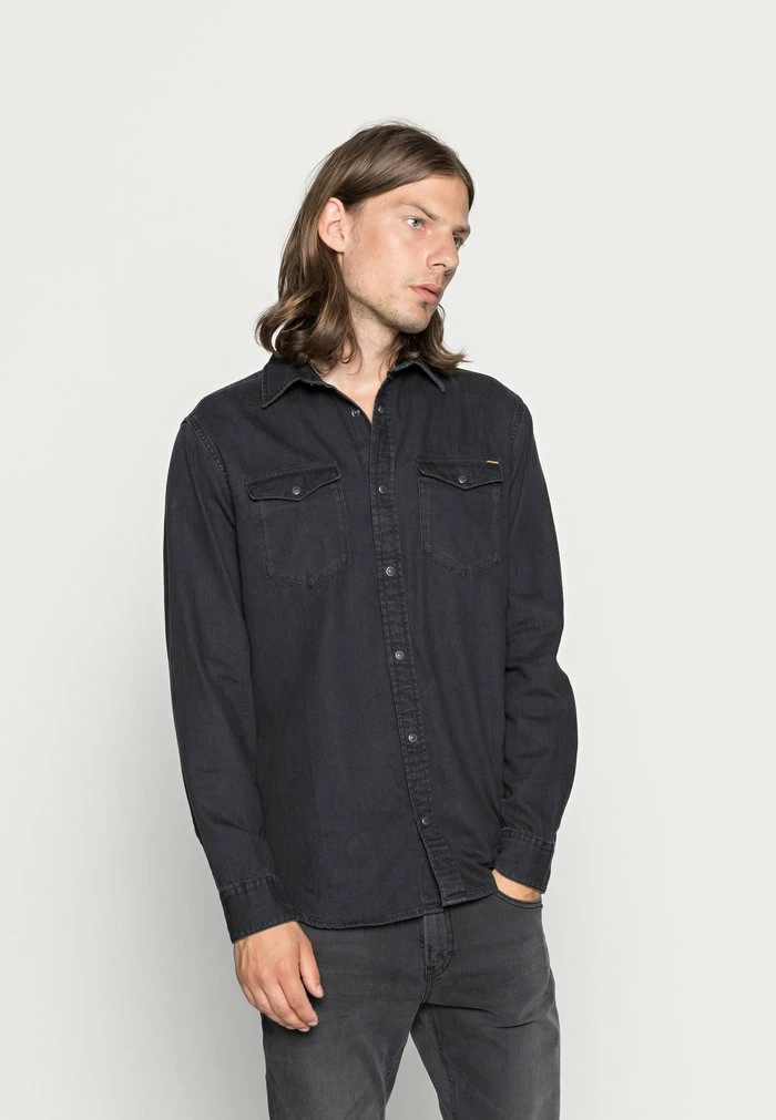 Jack & Jones JJESHERIDAN L/S NOOS - Shirt - Black Denim 1 Jack & Jones JJESHERIDAN L/S NOOS - Shirt - Black Denim