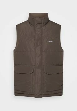 Jack & Jones JORSENCE BODYWARMER - Waistcoat - Seal Brown -Jack & Jones Shop 2886146bed674a72a5c1101f455fd934