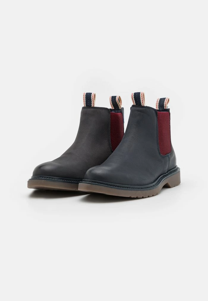 Jack & Jones JFWLEYTON - Classic Ankle Boots - Navy Blazer 2 Jack & Jones JFWLEYTON - Classic Ankle Boots - Navy Blazer - Image 2