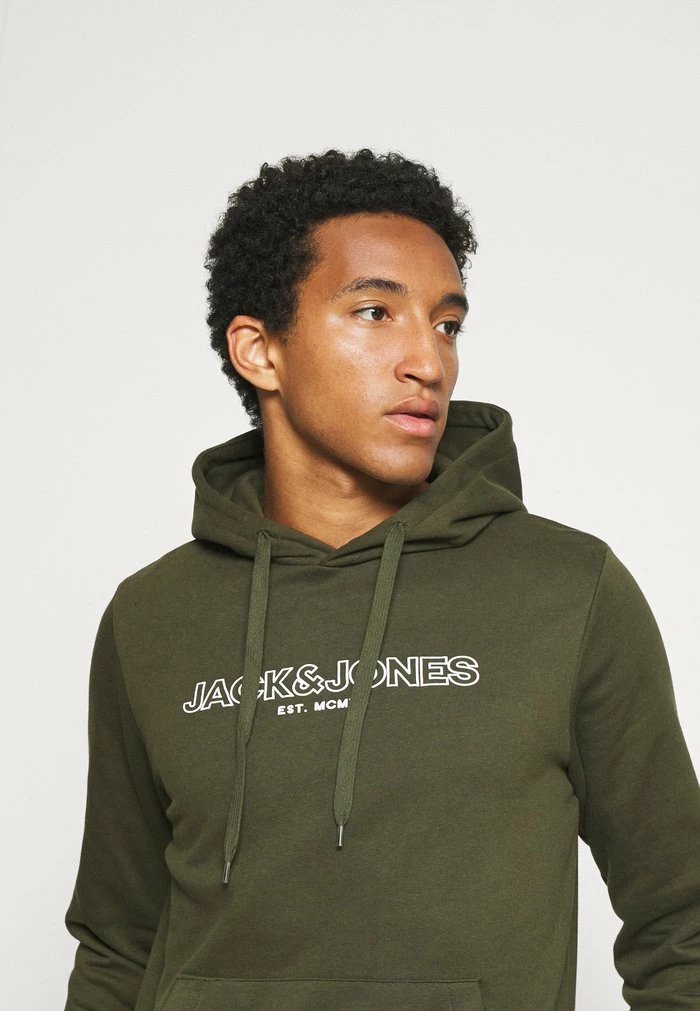 Jack & Jones JJBANK - Hoodie - Forest Night 4 Jack & Jones JJBANK - Hoodie - Forest Night - Image 4