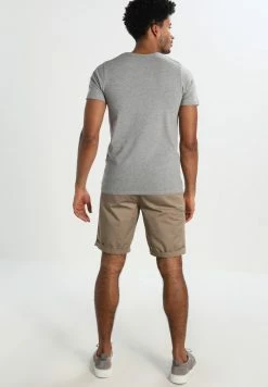 Jack & Jones BASIC V-NECK - Basic T-shirt - Grey -Jack & Jones Shop 2899b53c4f104687bcab4fa40f2b6f79