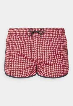 Jack & Jones JJIKOS JJSWIM MINI PRINT - Swimming Shorts - Flame Scarlet