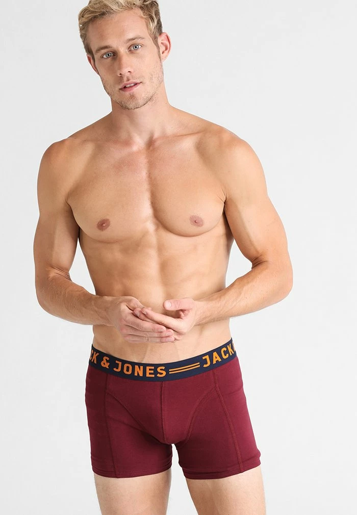 Jack & Jones JACLICHFIELD 3 PACK - Pants - Burgundy 1 Jack & Jones JACLICHFIELD 3 PACK - Pants - Burgundy