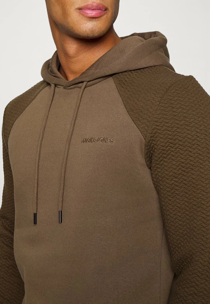 Jack & Jones JCOSTAPLE QUILT HOOD - Hoodie - Desert Palm 5 Jack & Jones JCOSTAPLE QUILT HOOD - Hoodie - Desert Palm - Image 5