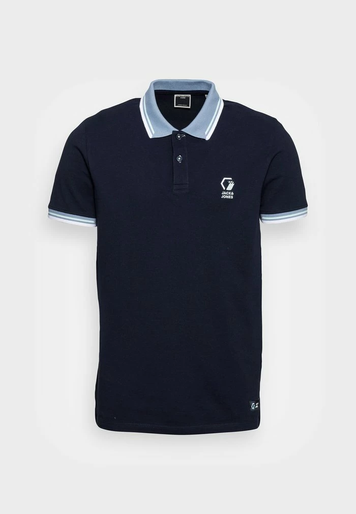 Jack & Jones JCOLOGAN - Polo Shirt - Navy Blazer 4 Jack & Jones JCOLOGAN - Polo Shirt - Navy Blazer - Image 4