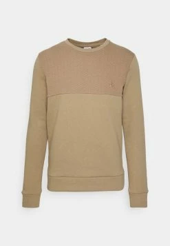 Jack & Jones JCOSTAPLE QUILT CREW NECK - Sweatshirt - Beige -Jack & Jones Shop 2942fcd2f32d43639d9a348b2d9b22f7