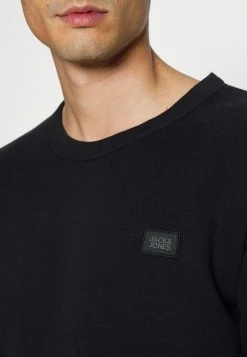 Jack & Jones JCOCLASSIC CREW NECK - Sweatshirt - Black -Jack & Jones Shop 2959ae43cd254459ad99b98507b8f7b2