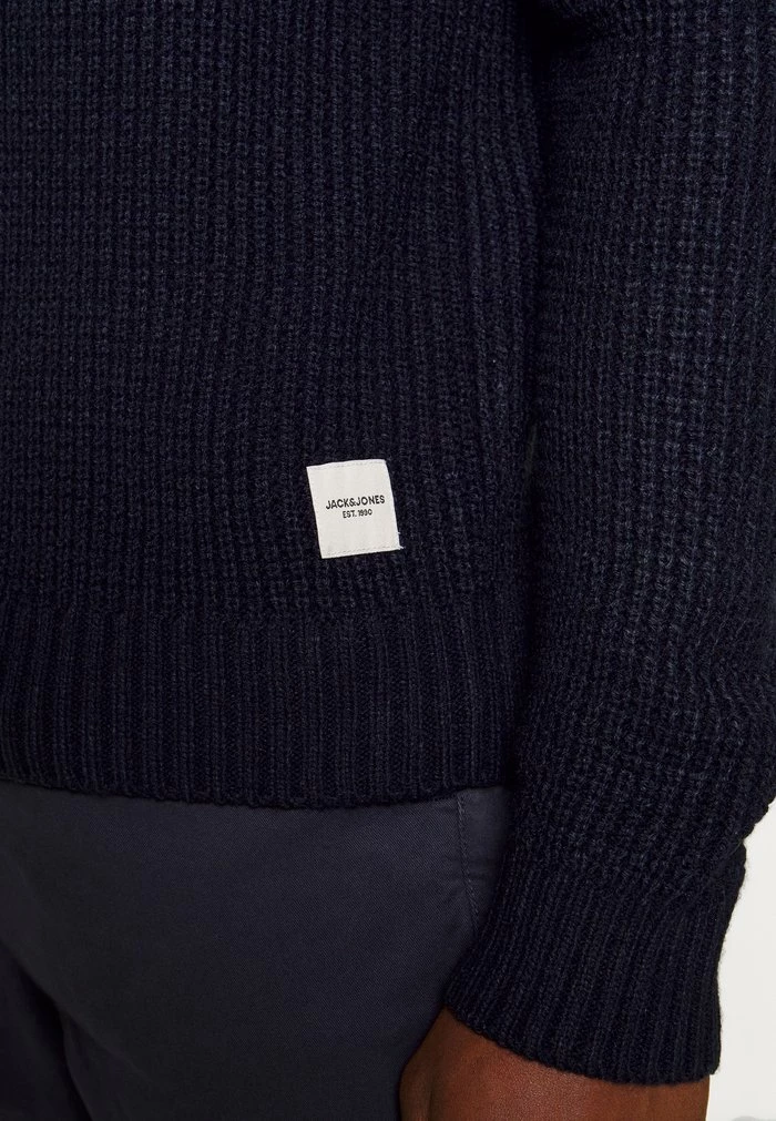 Jack & Jones JJENICK SHAWL NECK - Jumper - Dark Blue 6 Jack & Jones JJENICK SHAWL NECK - Jumper - Dark Blue - Image 6