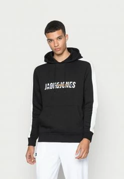 Jack & Jones JJCUT HOOD - Sweatshirt - Black