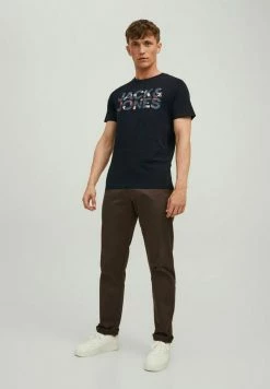 Alternative view of Jack & Jones Print T-shirt - Black