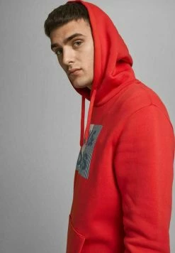 Jack & Jones JJECORP LOGO HOOD - Hoodie - True Red -Jack & Jones Shop 2a5cdb7cb7894a77a504217e04939b25