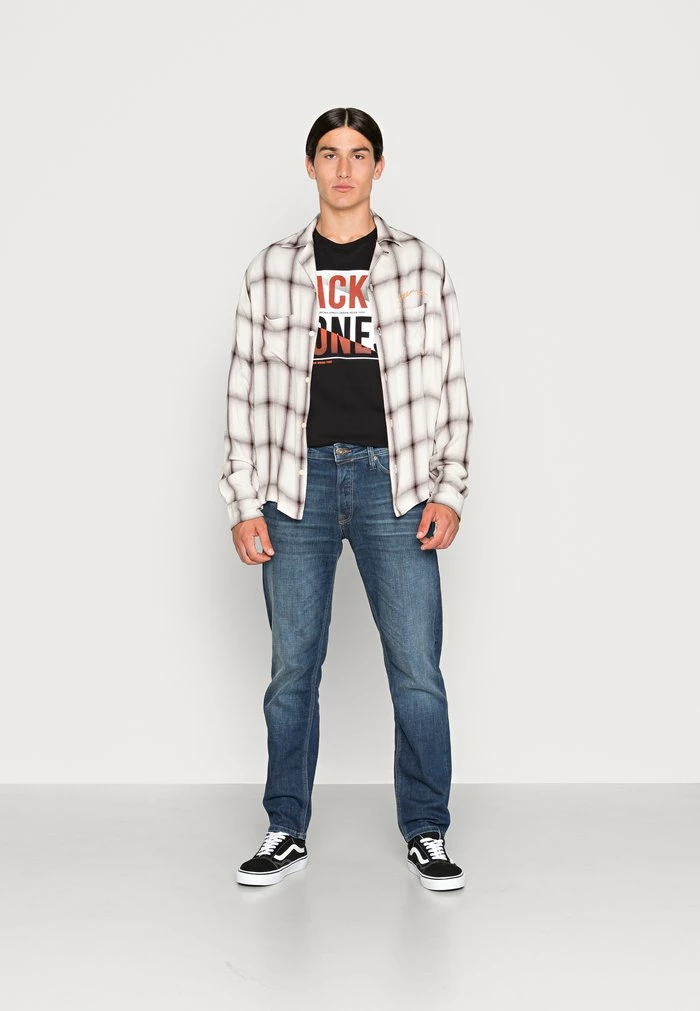 Jack & Jones JJIMIKE JJWOOD - Straight Leg Jeans - Blue Denim 2 Jack & Jones JJIMIKE JJWOOD - Straight Leg Jeans - Blue Denim - Image 2