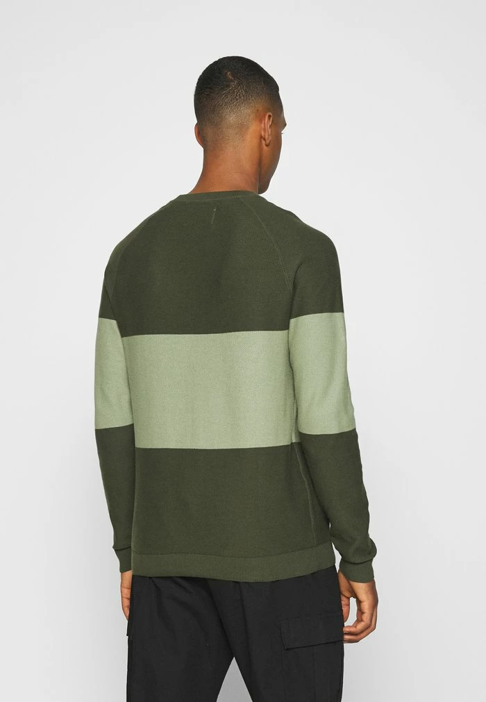 Jack & Jones JCOSHAWN CREW NECK - Jumper - Forest Night 3 Jack & Jones JCOSHAWN CREW NECK - Jumper - Forest Night - Image 3